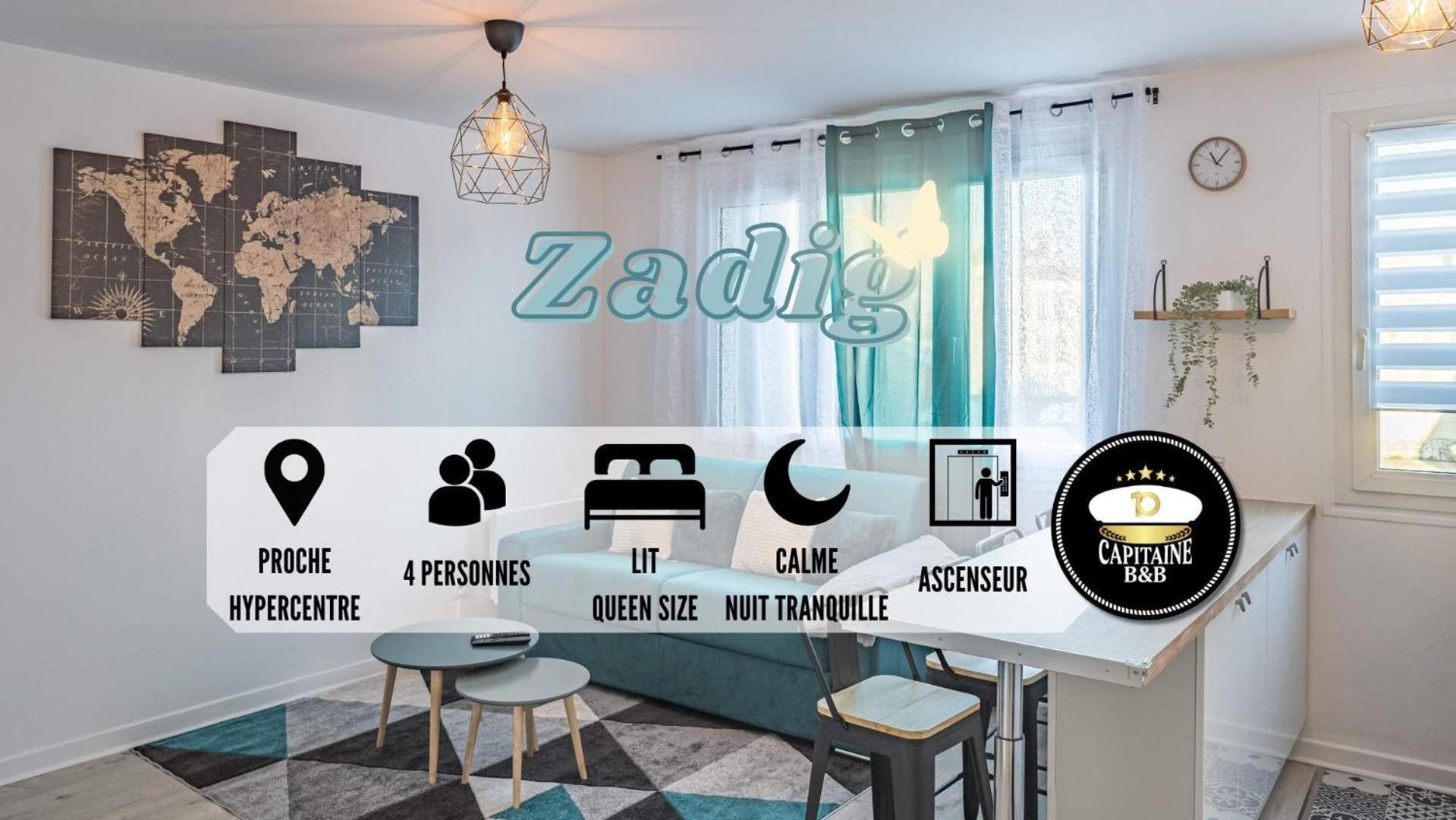 Apartamento Zadig - Proche Hypercentre - 4 Pers. Troyes Exterior foto